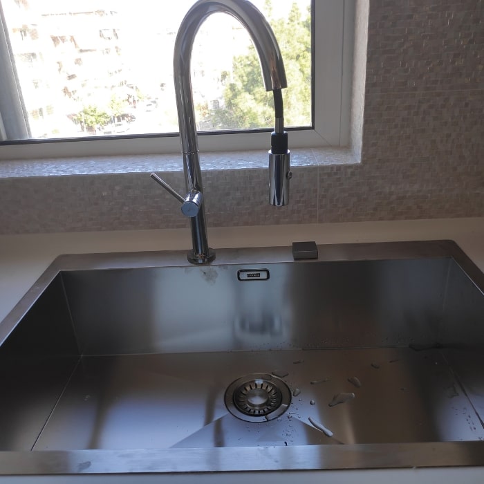 Σύνδεση και Τοποθέτηση Νεροχύτη Κουζίνας
